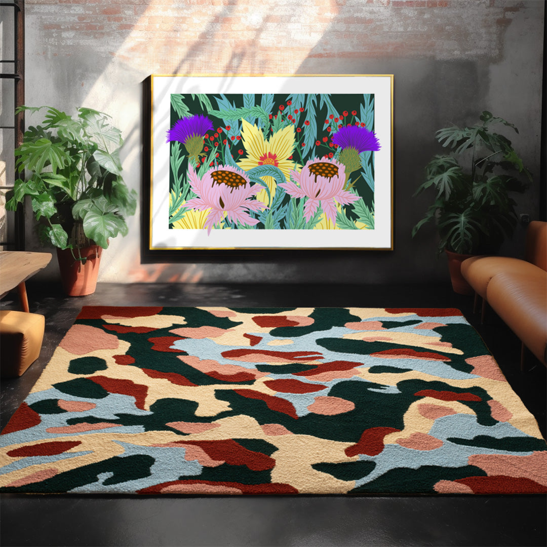 Tapis 100% laine - Archipel