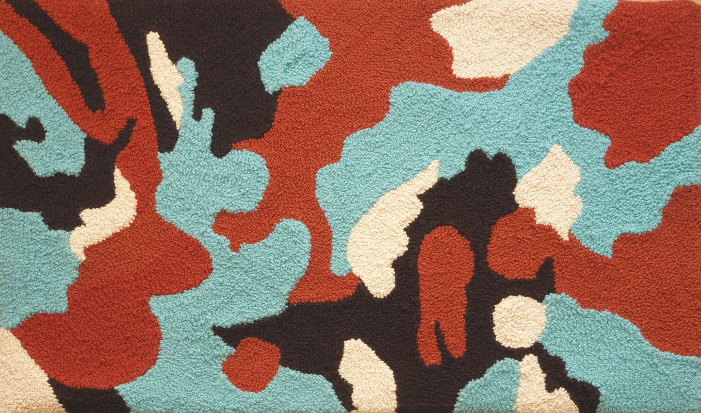 Tapis 100% Laine Bird's view