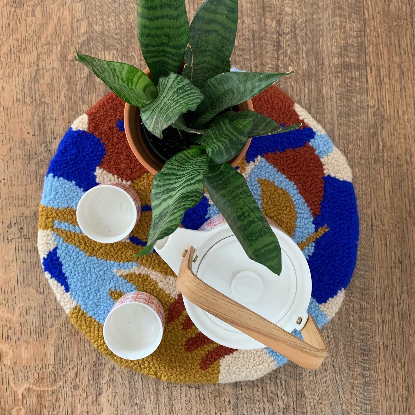 Mini tapis 100% laine - Lovely hiver