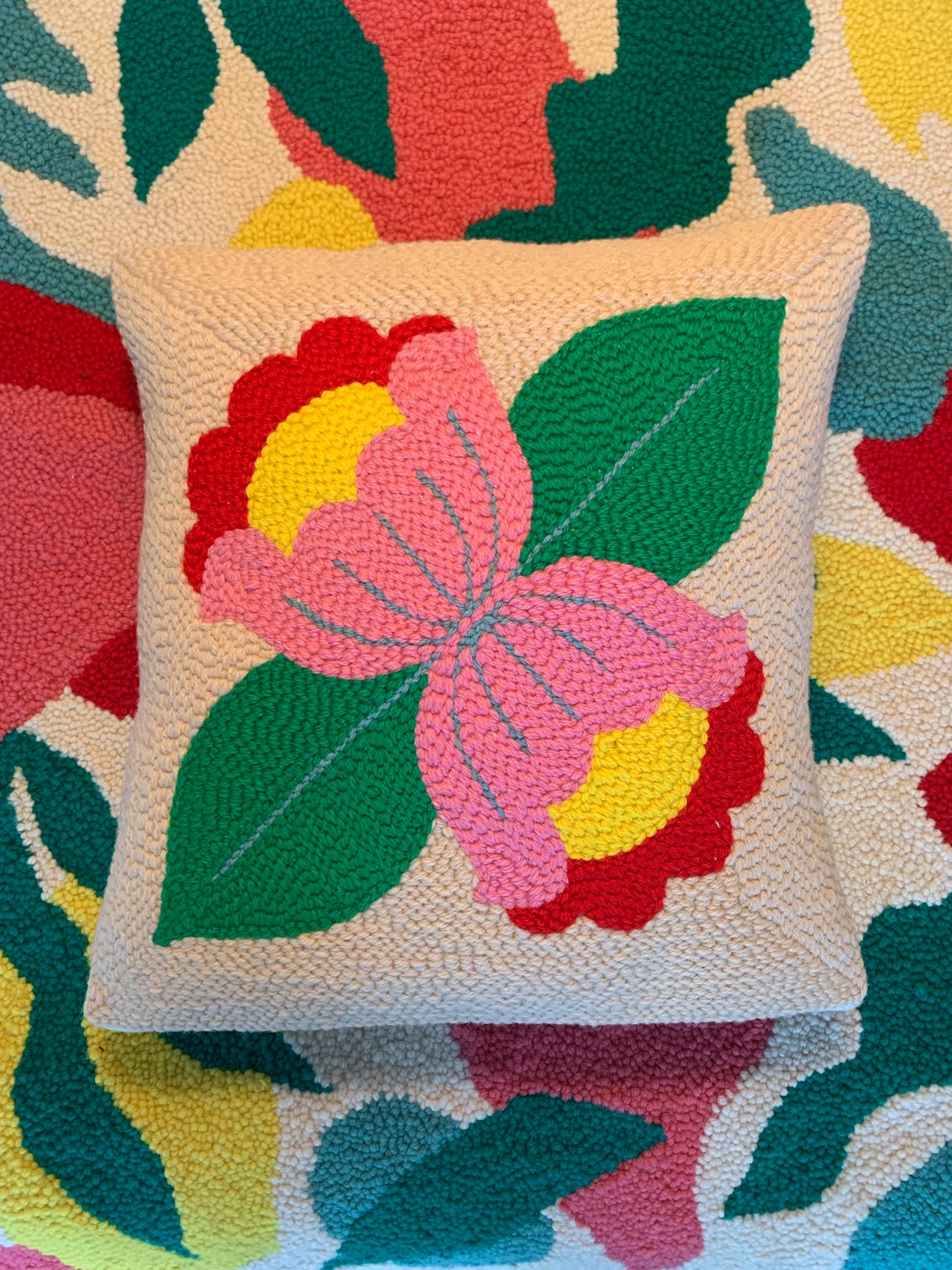 Housse de coussin Boutons